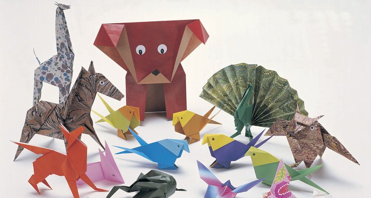 A arte do origami pode ser usada para fazer milhares de criaturas diferentes