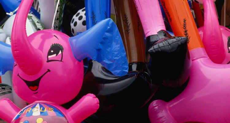 A punch balloon is a cross between balloon and toy-type products.