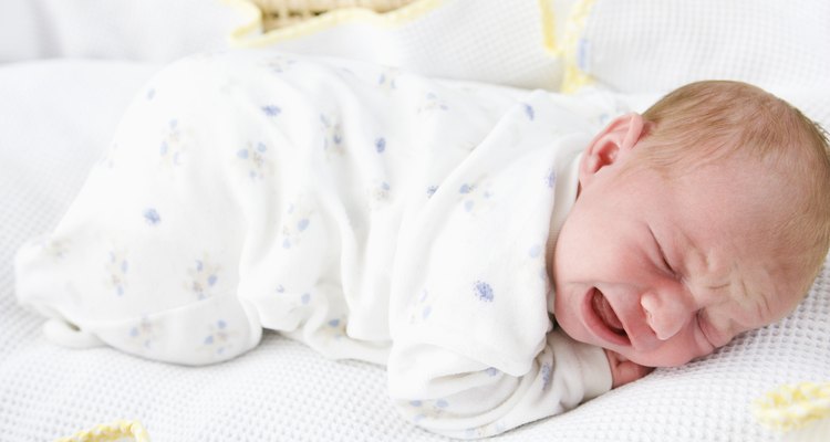 Las pataletas nocturnas son comunes en bebés.