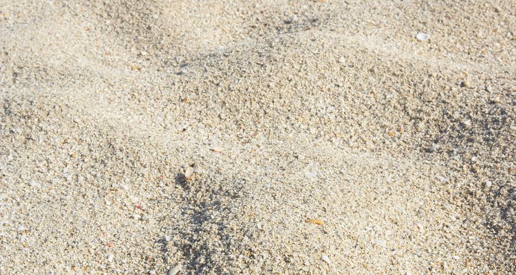 No utilices arena de la playa, ya que está llena de sales y otros contaminantes.
