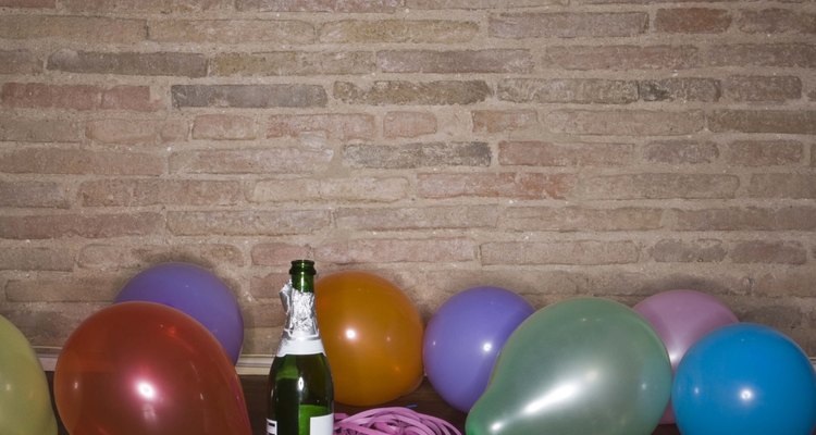 Balloons inside balloons create a magical effect.