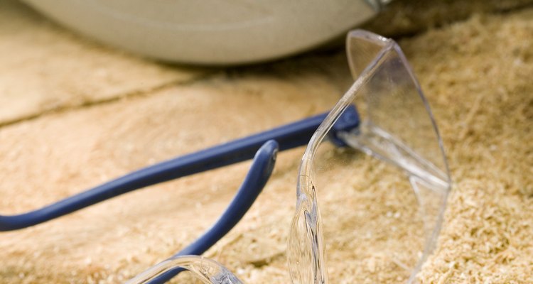 Wear safety glasses when cutting the MDF.