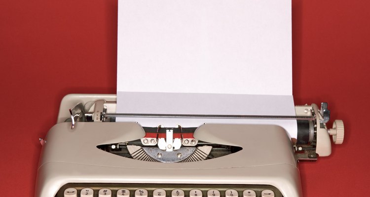Since a typewriter is made up of so many delicate pieces, exercise care when taking it apart to clean.