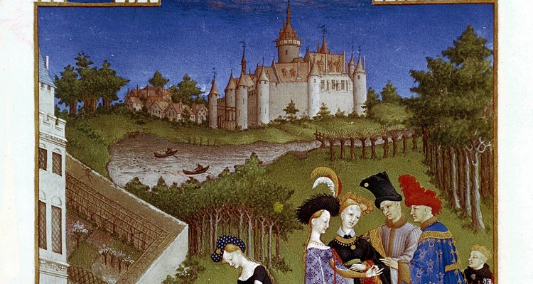 Os irmãos Limbourg, pintores góticos, foram famosos por seus manuscritos iluminados