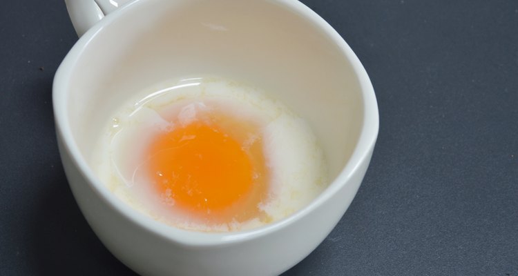 soft-boiled egg in cup