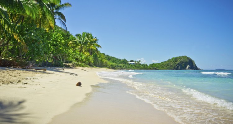 Beautiful view of Tortola, British Virgin Islands