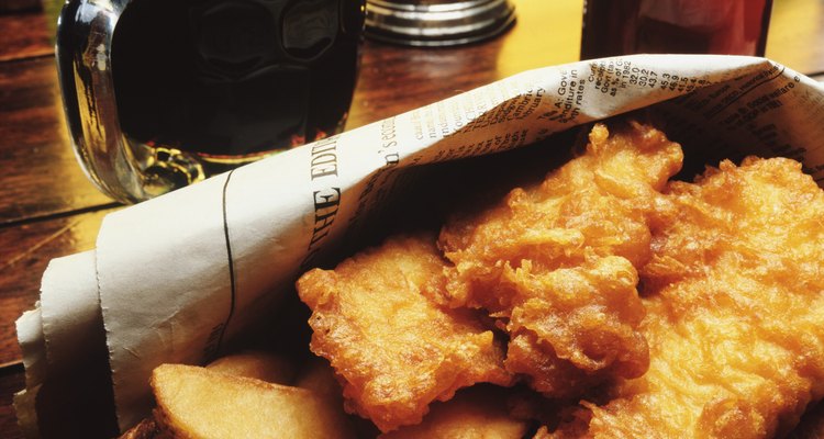 Malt vinegar cleans surfaces and tastes great with fried food.
