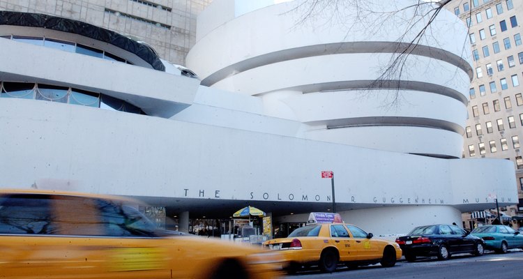 Frank Lloyd Wright diseñó la circular del Museo Guggenheim.
