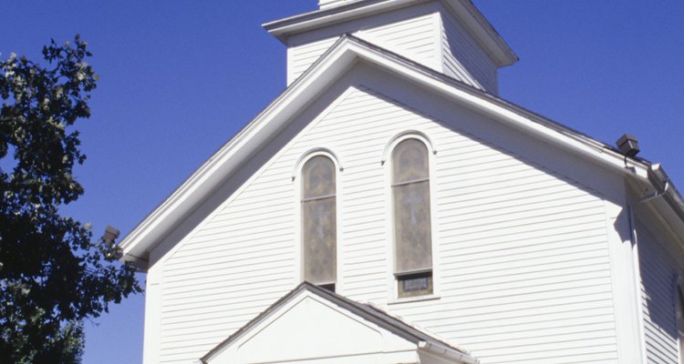 Rustic, old-fashioned church