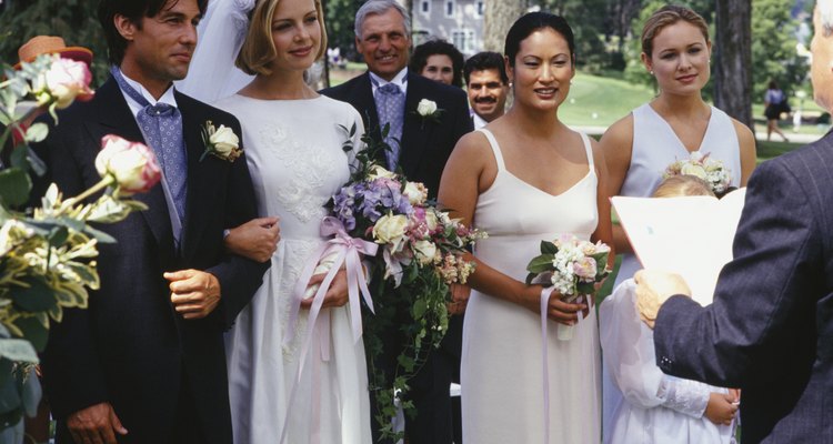 Wedding ceremony, outdoors