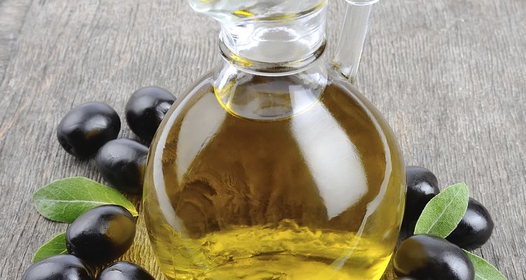 bottle of olive oil