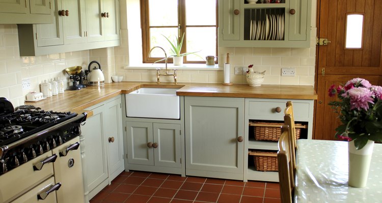 A Belfast sink is a beautiful addition to a kitchen.