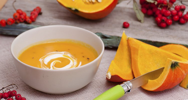 A abóbora é rica em vitaminas, antioxidantes e outros nutrientes