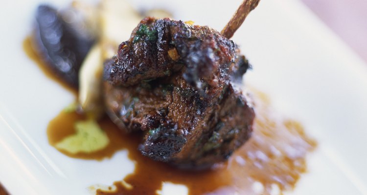 Substitute store-bought jarred gravy for demi glace if you are in a hurry.