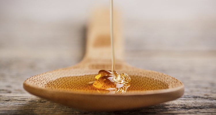 O mel é um xarope rico em açúcar