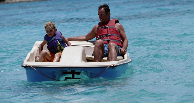 Puedes rentar un bote de pedales si no tienes barco propio.