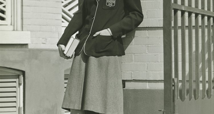 Many U.S. private schools in the 1940s mandated a strict uniform policy.