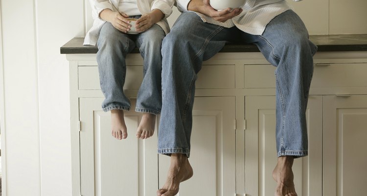 Starch can give your trousers a crisp look and feel.