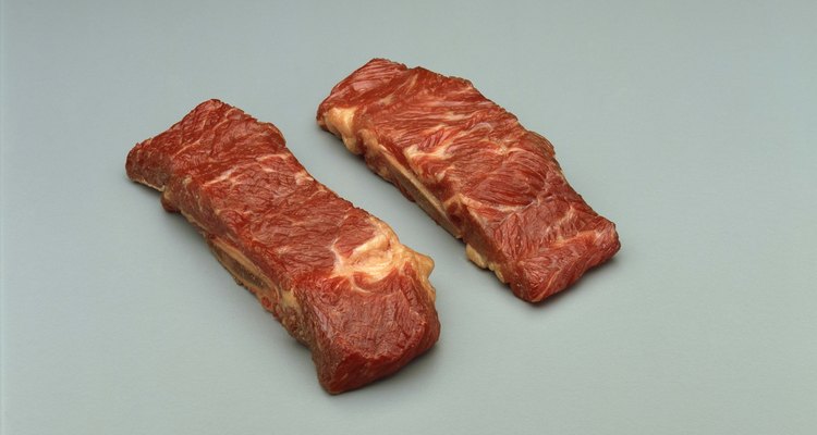 Grandes cantidades de veteado indican un corte de alta calidad de la carne.