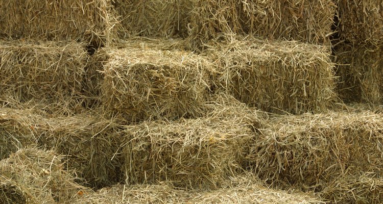 How to Store Square Bales of Hay Outside