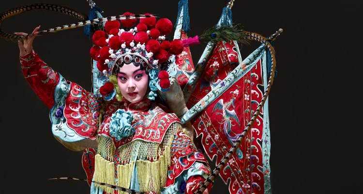 Chinese opera character (Mu Gui Ying)