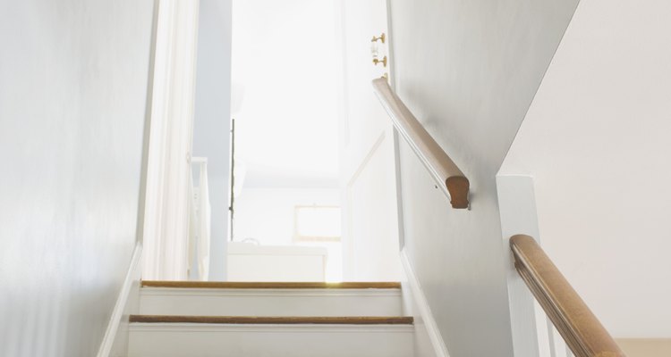 Linoleum flooring can only be installed on small stairwells.