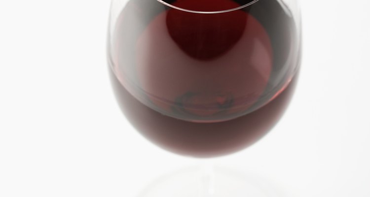 Red wine can stain suede and leather.