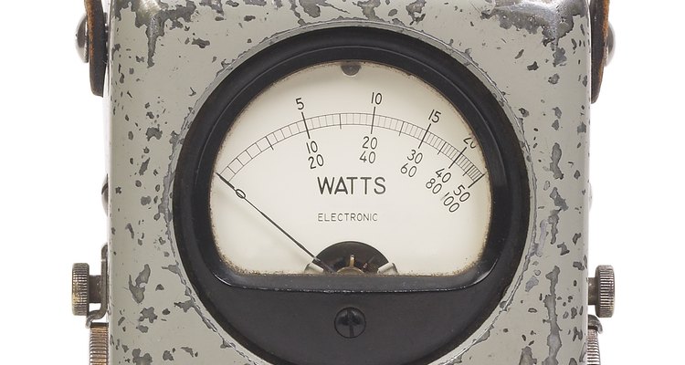 Determine the watts required by the circuit