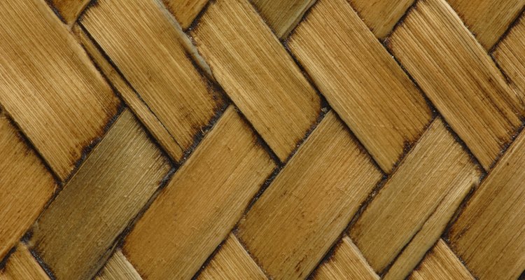 Using the right materials is important when making baskets.