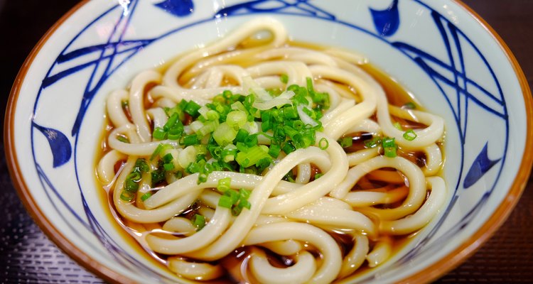 Japanese Noodle in the soup, Saru Udon