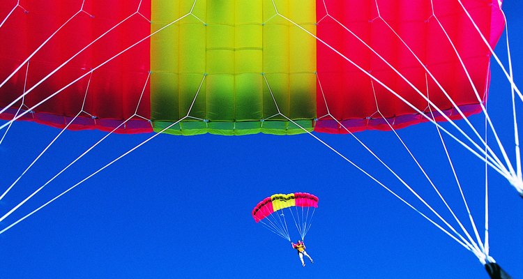 Many physical factors affect a parachute.