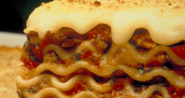 La lasaña puede ser deliciosa sin el queso ricota.