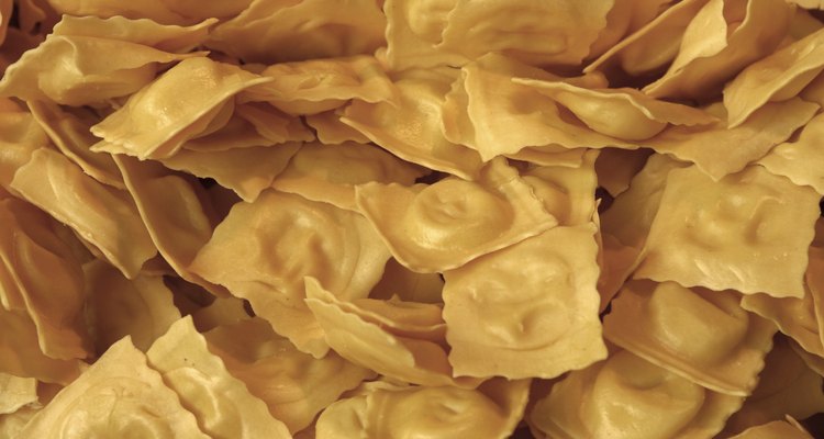 Heap of ravioli