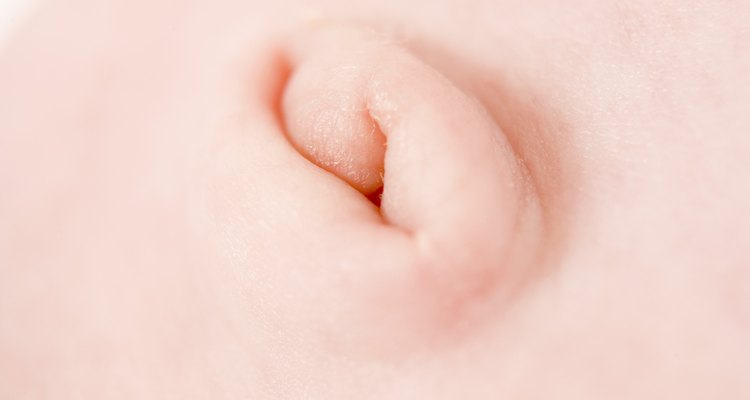 You can disguise a belly button that pokes through your clothes.