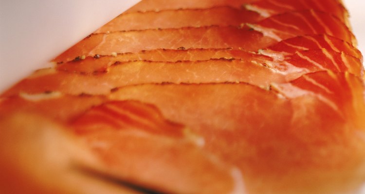 Reheat smoked salmon.