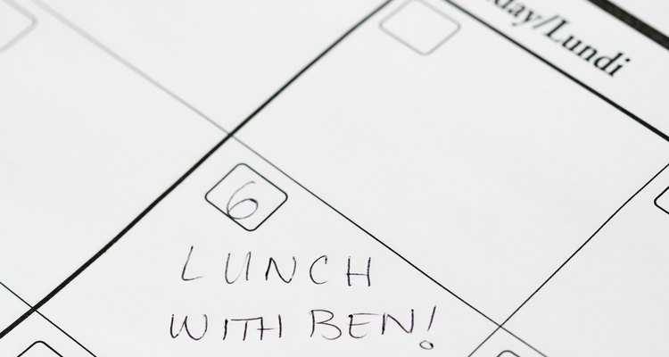 A calendar can help you pinpoint the middle of your cycle.