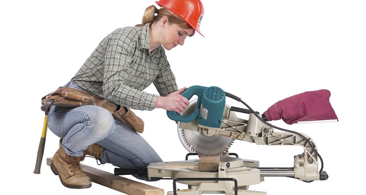 A mitre saw allows you to quickly and accurately make cuts at any angle.