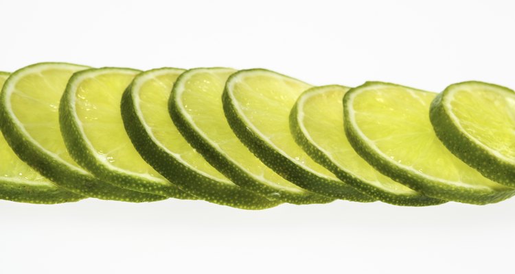 Lime slices overlapping