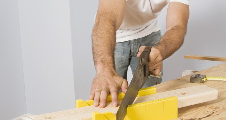 Make better use of alcove space with a DIY wardrobe.