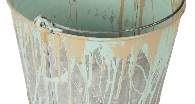 Remove spilt paint from wool fabric with common household items.