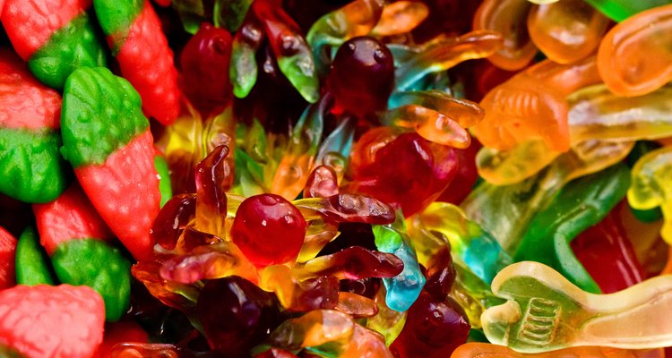 Assortment of colorful candy