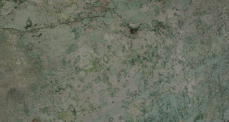 Paint over an uneven wall.