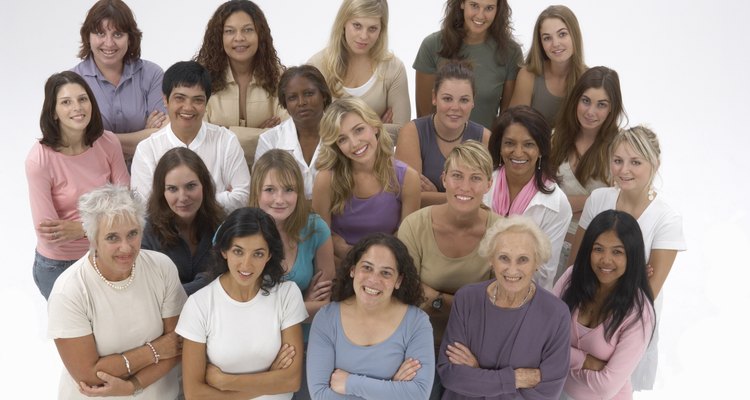 Diverse group of women with arms crossed