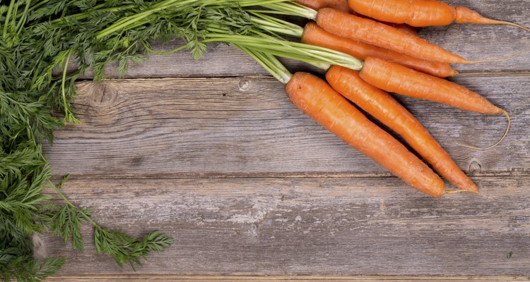 Bunched carrots