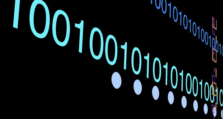 O código digital (binário) é escrito como uma série de zeros e uns