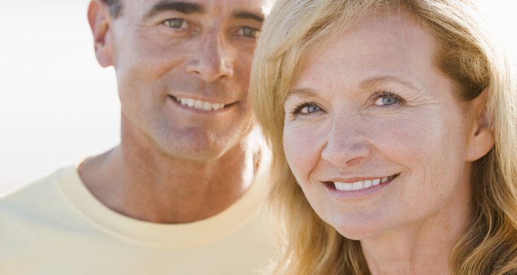 Smiling couple