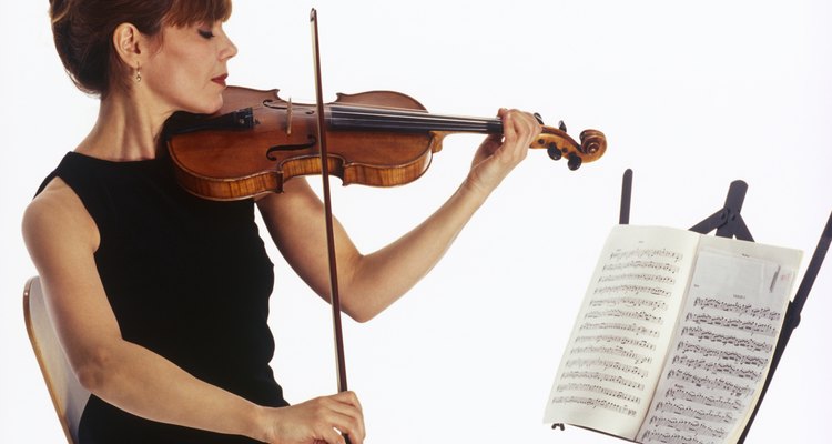 Un violinista con una gran orquesta sinfónica puede ser capaz de negociar su propio salario.