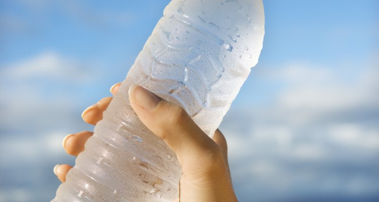 Plastic bottles make good feeder defenders.