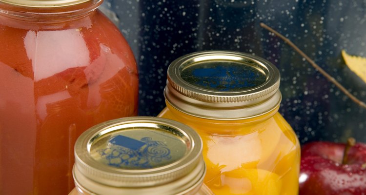 Canning is a good method to preserve surplus fruit