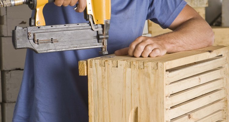 Use care when operating pneumatic tools.
